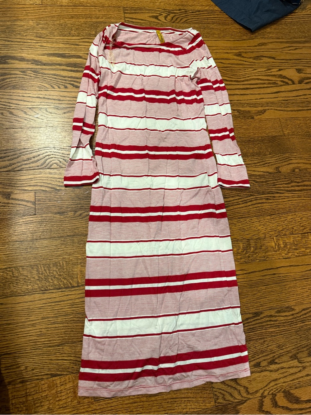 Rachel Pally Red and White Striped Knit Top